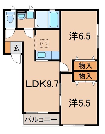 ボヌールメゾン 岡崎の物件間取画像